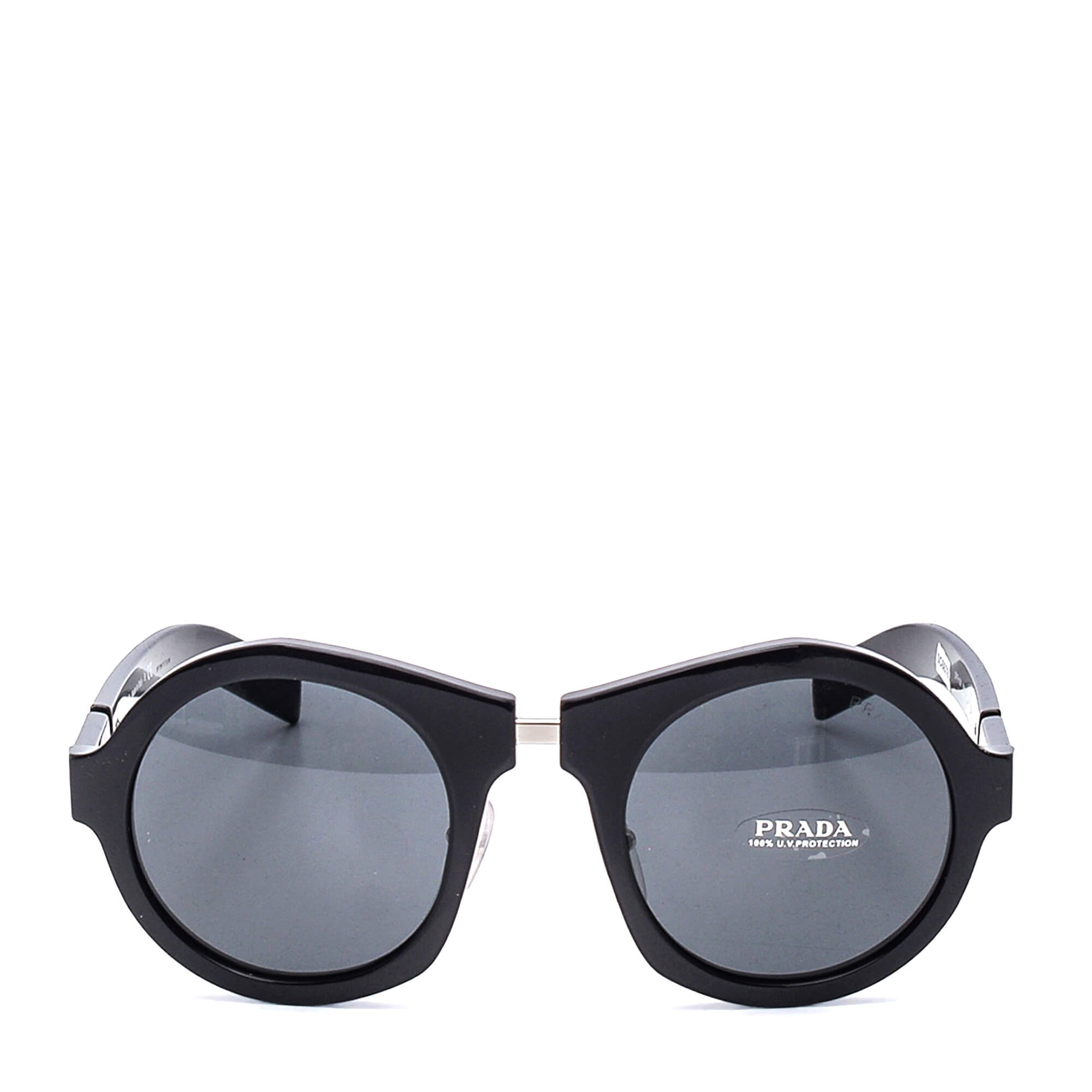 Prada - Black&Siler Around Sunglasses